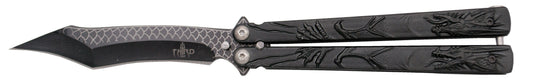 Drittes Messer K2829 schwarzer Stahl 10,8 cm
