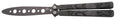 Navaja práctica Third K2829X acero negro 10.8 cm