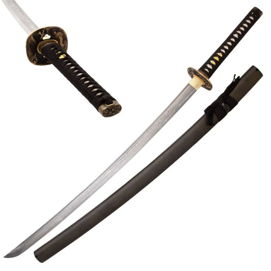Katana Bushido Nami folded carbon steel
