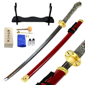 Katana Connor Macleod Damascus Steel Functional and Sharp The Immortals