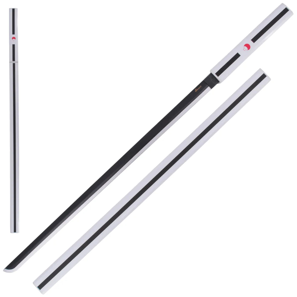 Katana De Bambú Sasuke Uchiha Blanca
