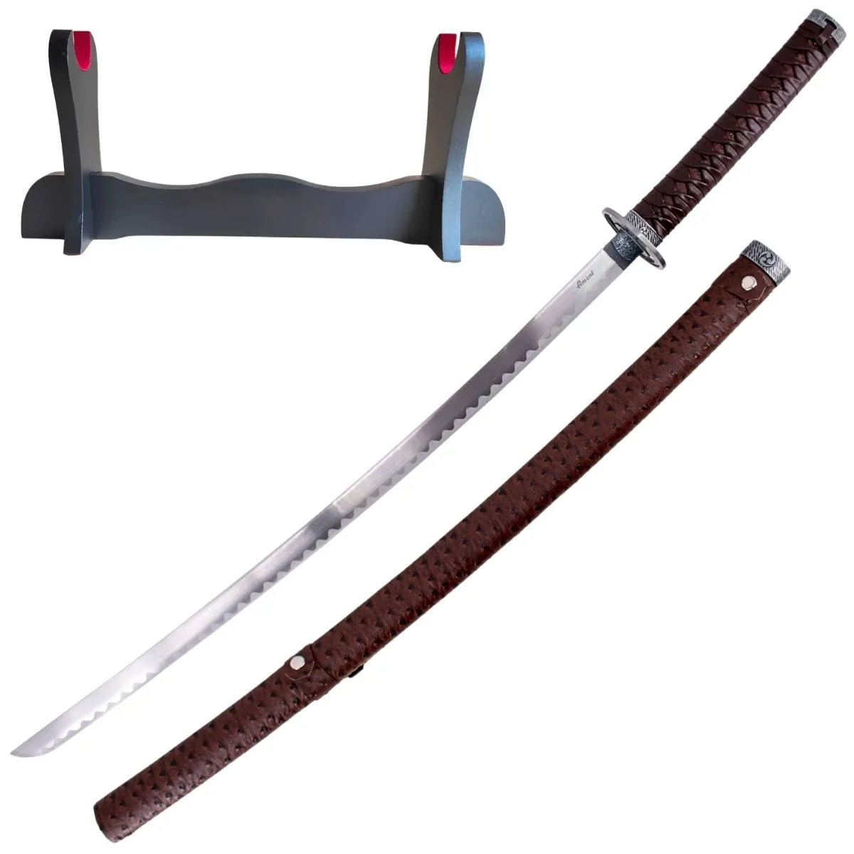 Katana Decorativa Samurái - Marrón