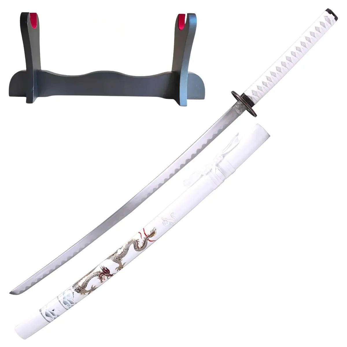 Katana Decorativa Samurái Blanca