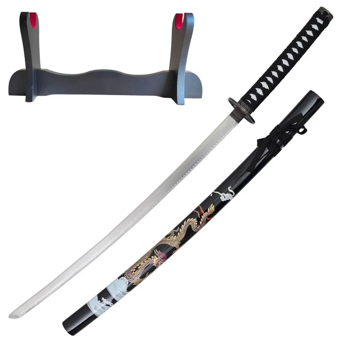 Katana Decorativa Samurái Negra