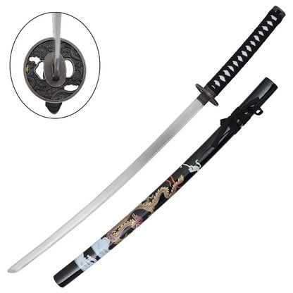 Katana Decorativa Samurái Negra