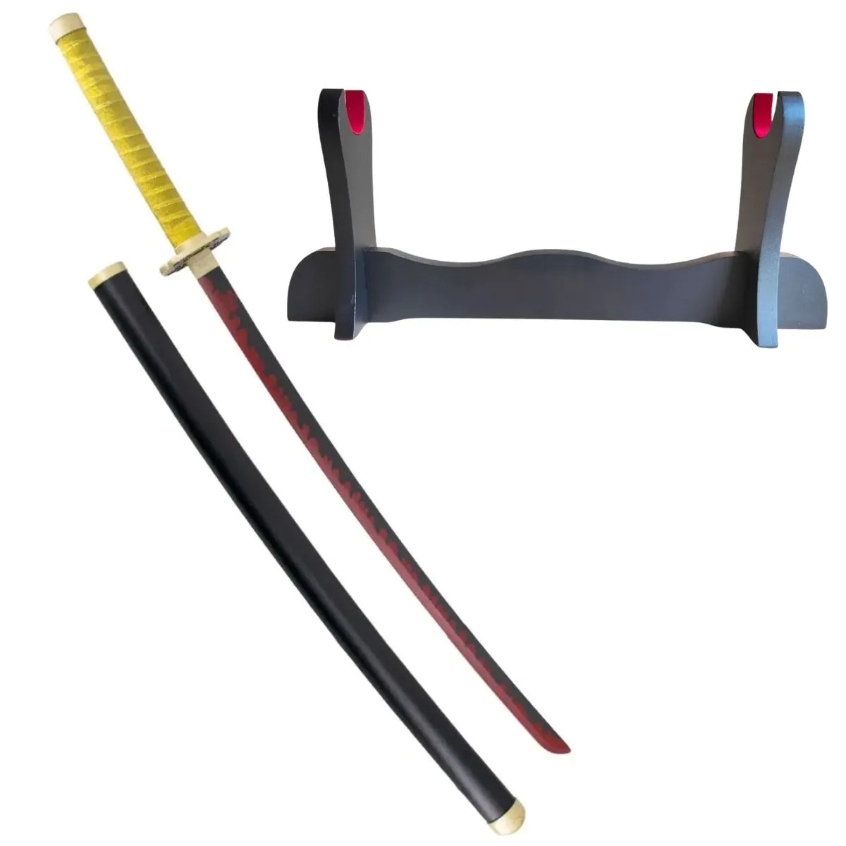 Katana Decorativa Yoriichi Tsugikuni de Kimetsu no Yaiba