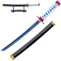 Katana Decorativa de Acero Sable de Agua de Tomioka Giyuu de Kimetsu no Yaiba