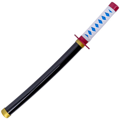 Katana Decorativa de Acero Sable de Agua de Tomioka Giyuu de Kimetsu no Yaiba