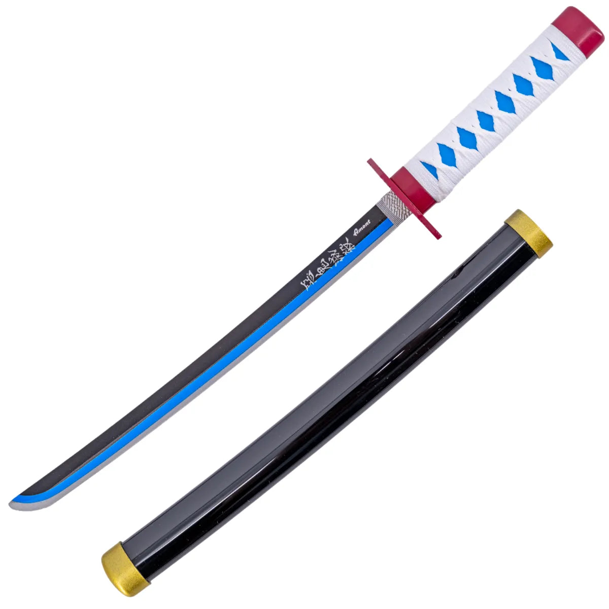 Katana Decorativa de Acero Sable de Agua de Tomioka Giyuu de Kimetsu no Yaiba