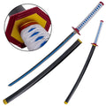 Katana Decorativa de Acero de Tomioka Giyuu Kimetsu no Yaiba