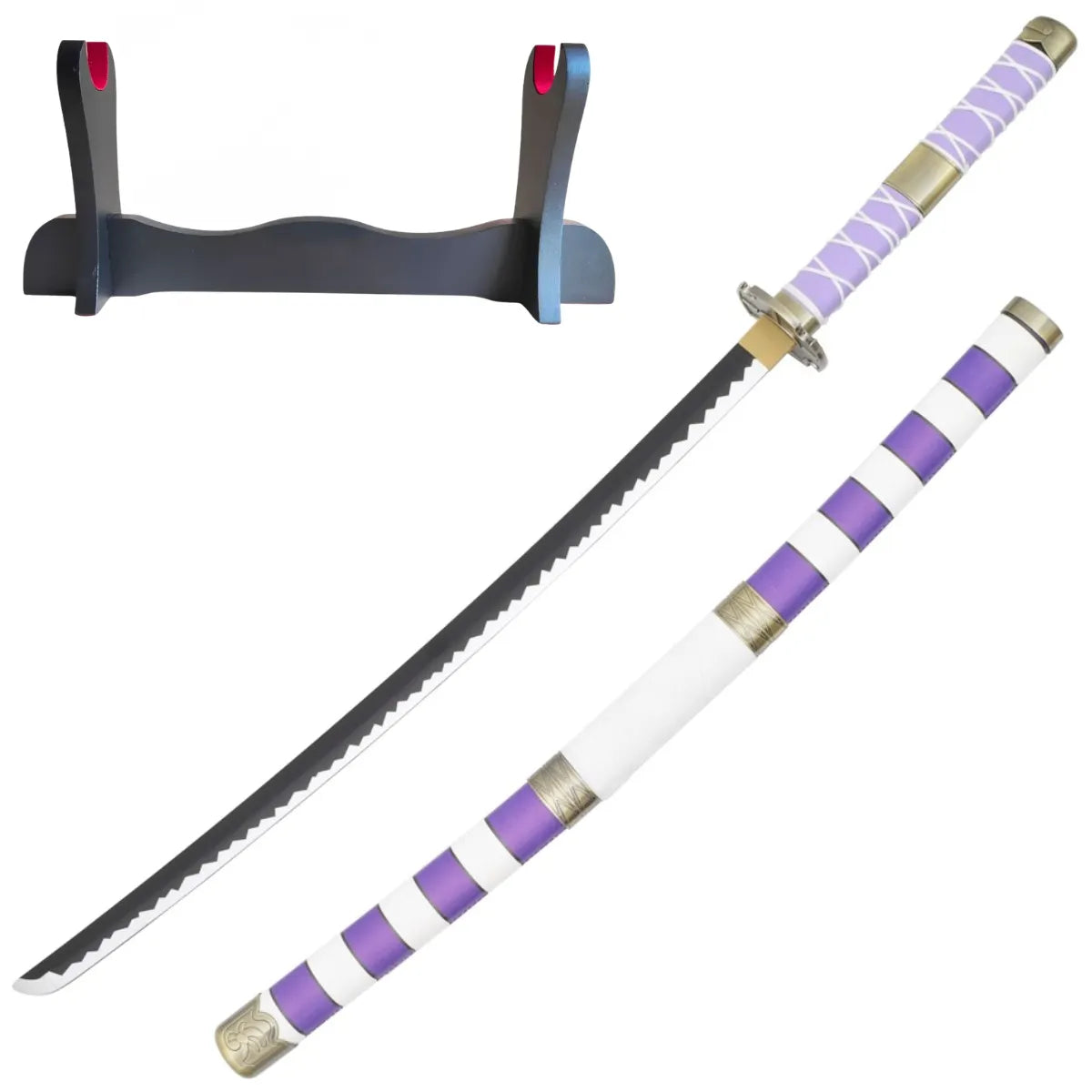 Katana Decorativa de Bambú - Nidai Kitetsu - One Piece - katanero básico