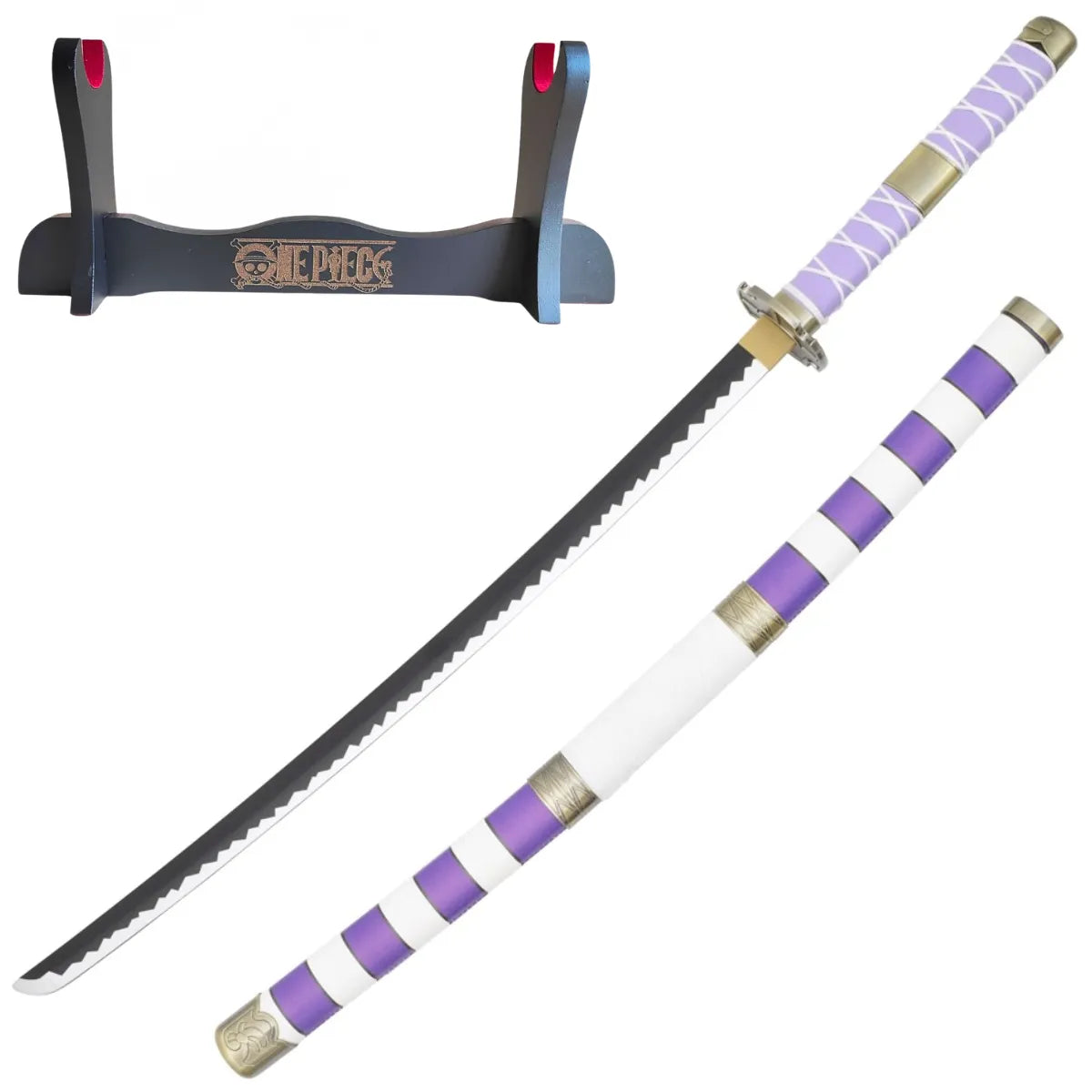 Katana Decorativa de Bambú - Nidai Kitetsu - One Piece - katanero One Piece