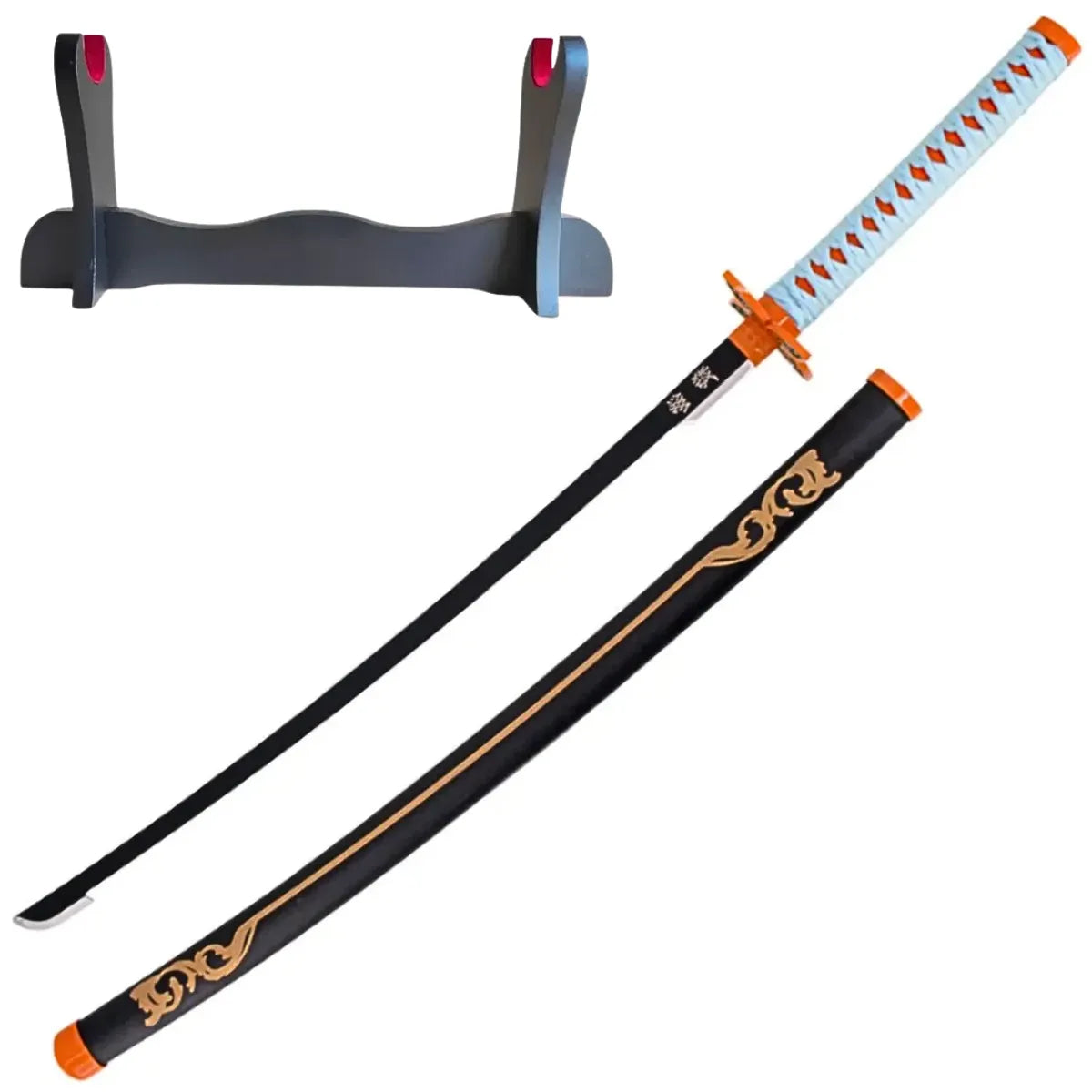 Katana Decorativa de Kocho Shinobu - Acero Kimetsu no Yaiba