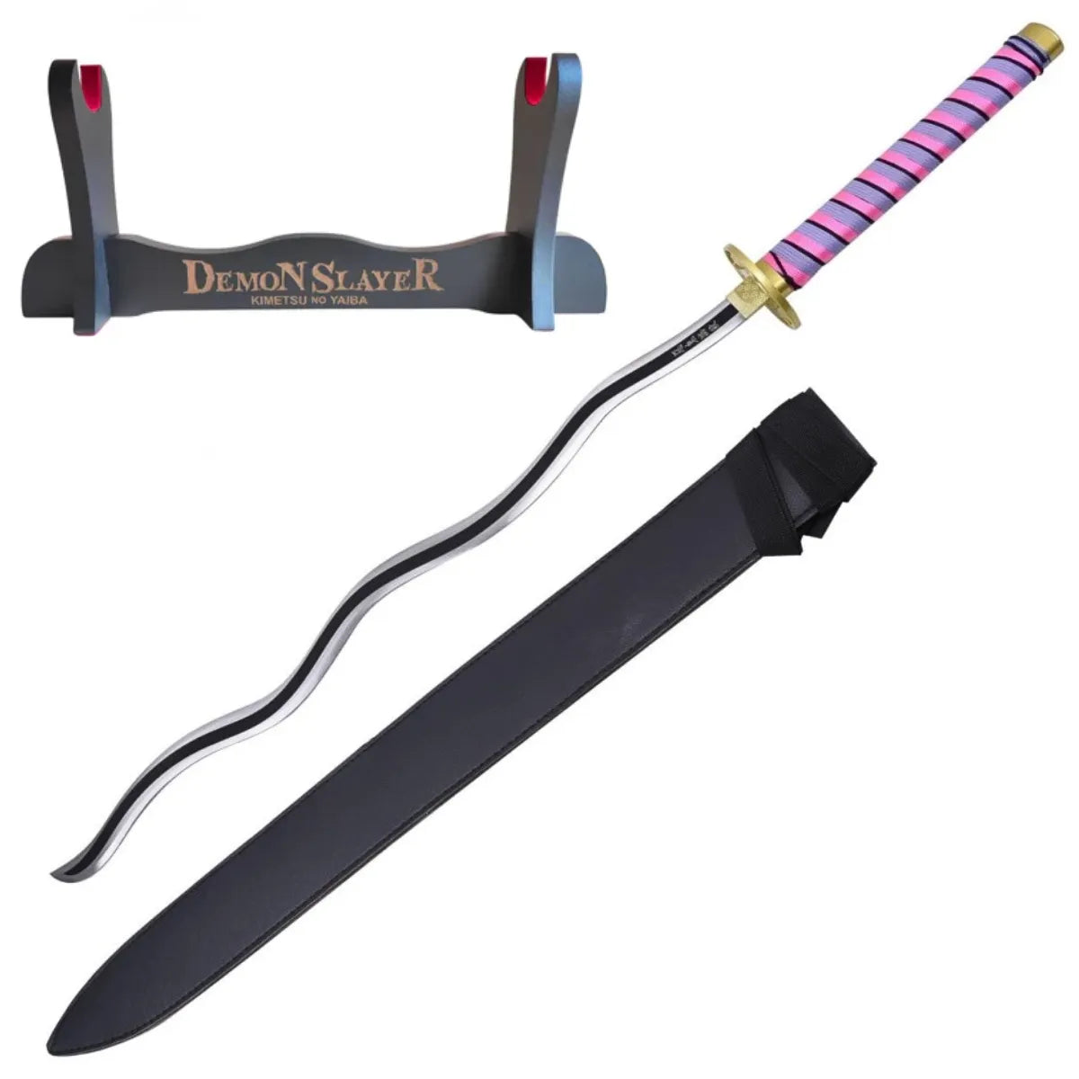 Katana Decorativa de Obanai Iguro - Demon Slayer - Katanero Kimetsu No Yaiba