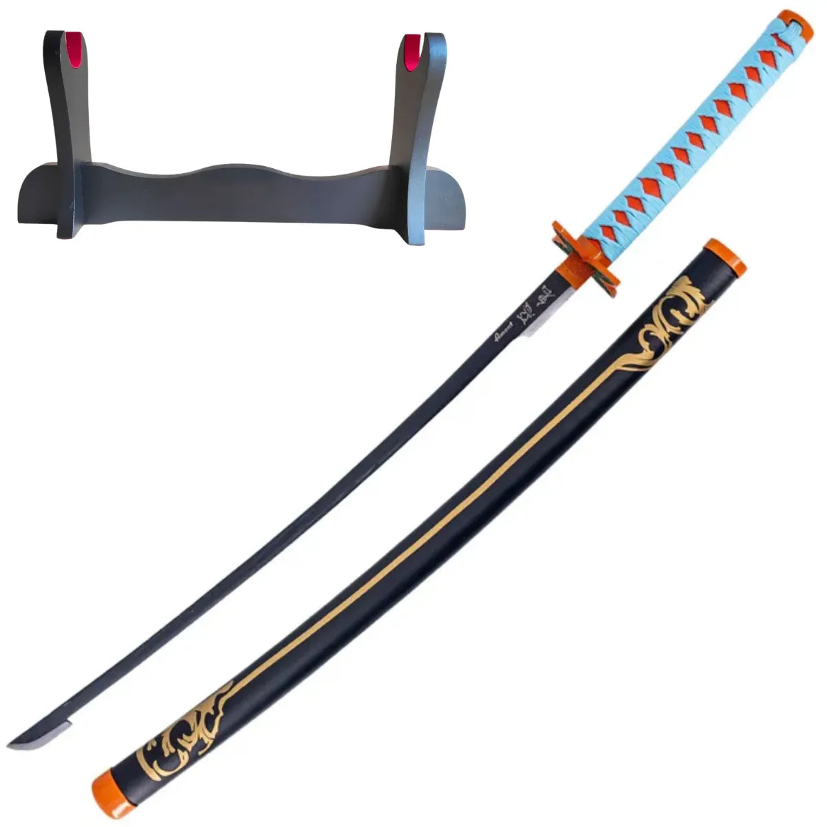 Katana Decorativa de Shinobu Kochou – Kimetsu no Yaiba - katanero básico