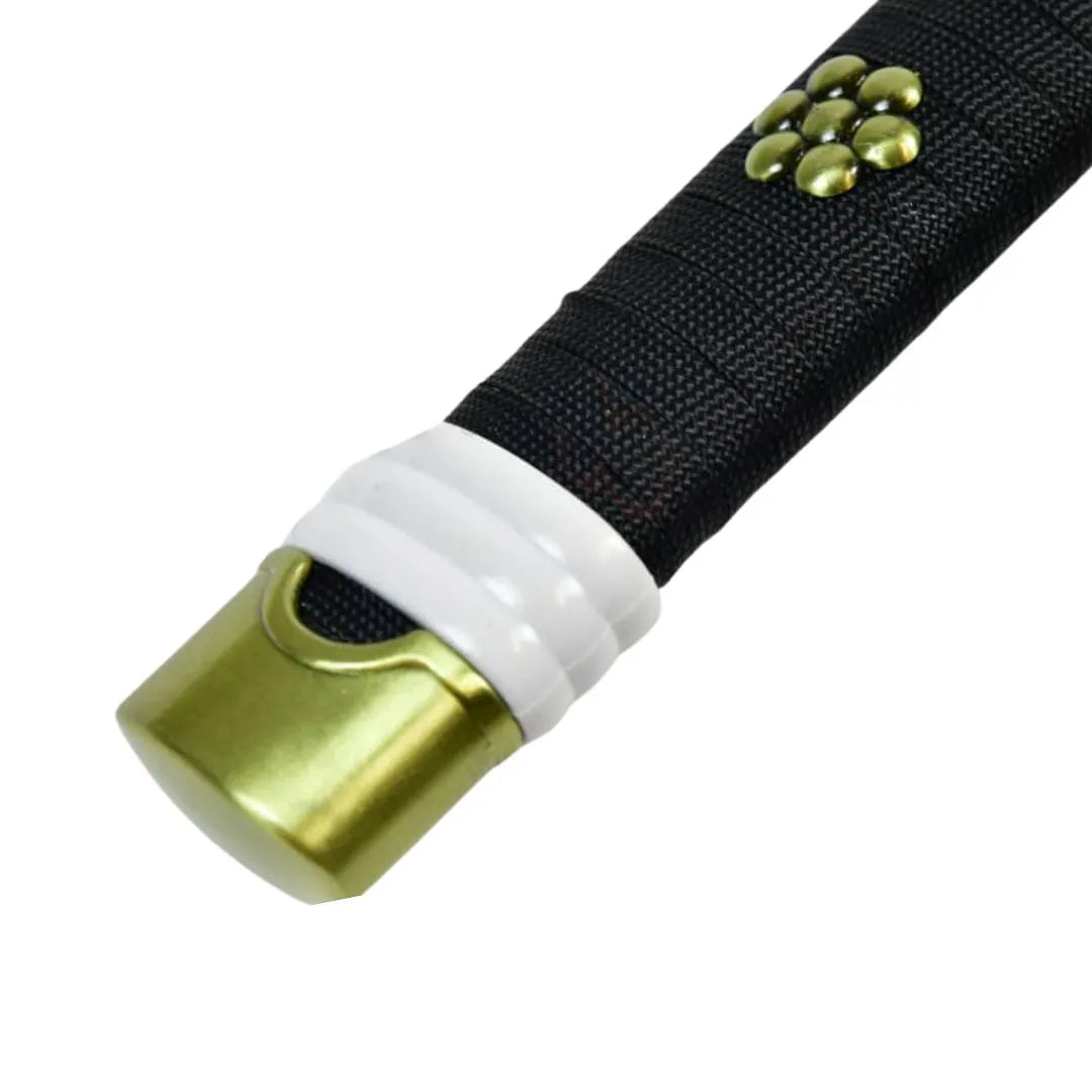 Imagen de Katana Enma de Zoro funcional de acero de damasco rojo 41702 parte de nuestra colección en Espadas y más, sitio oficial.