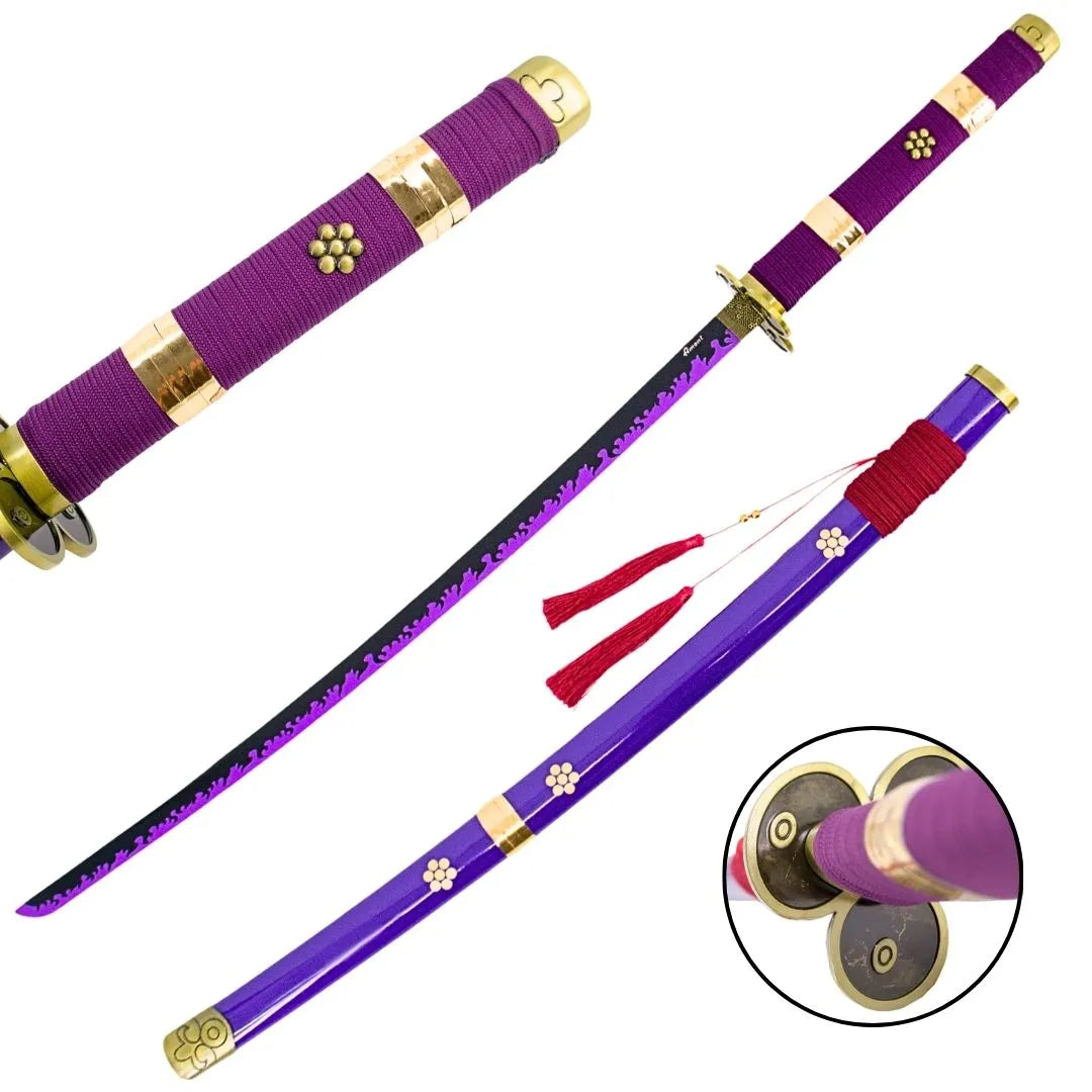 Katana Enma morada de Zoro de One Piece