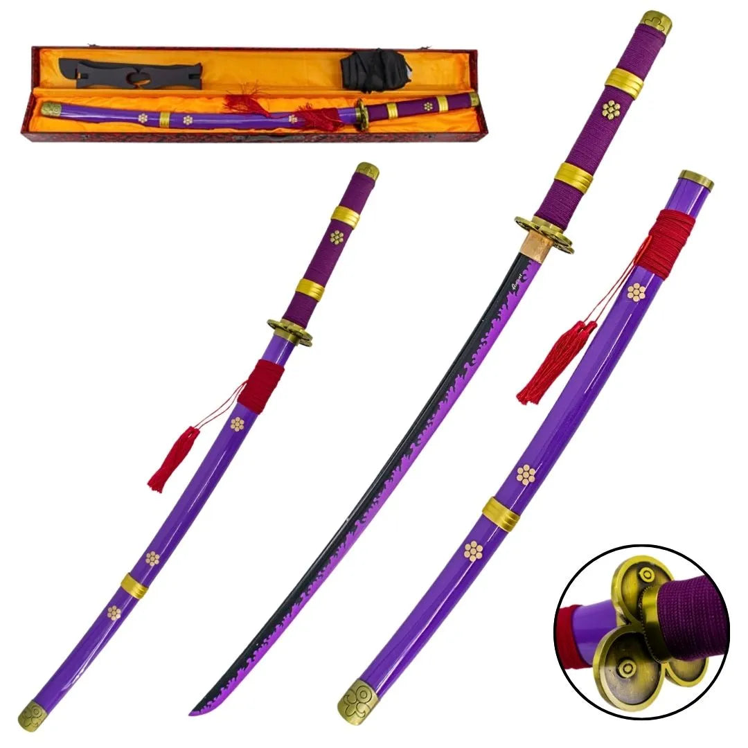 Katana Enma morada de Zoro de One Piece