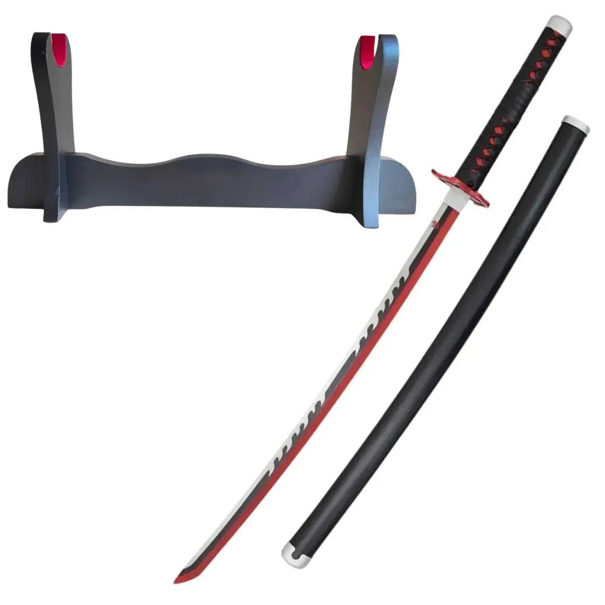 Katana Evolucionada de Tanjiro Kamado - Acero con Luces LED