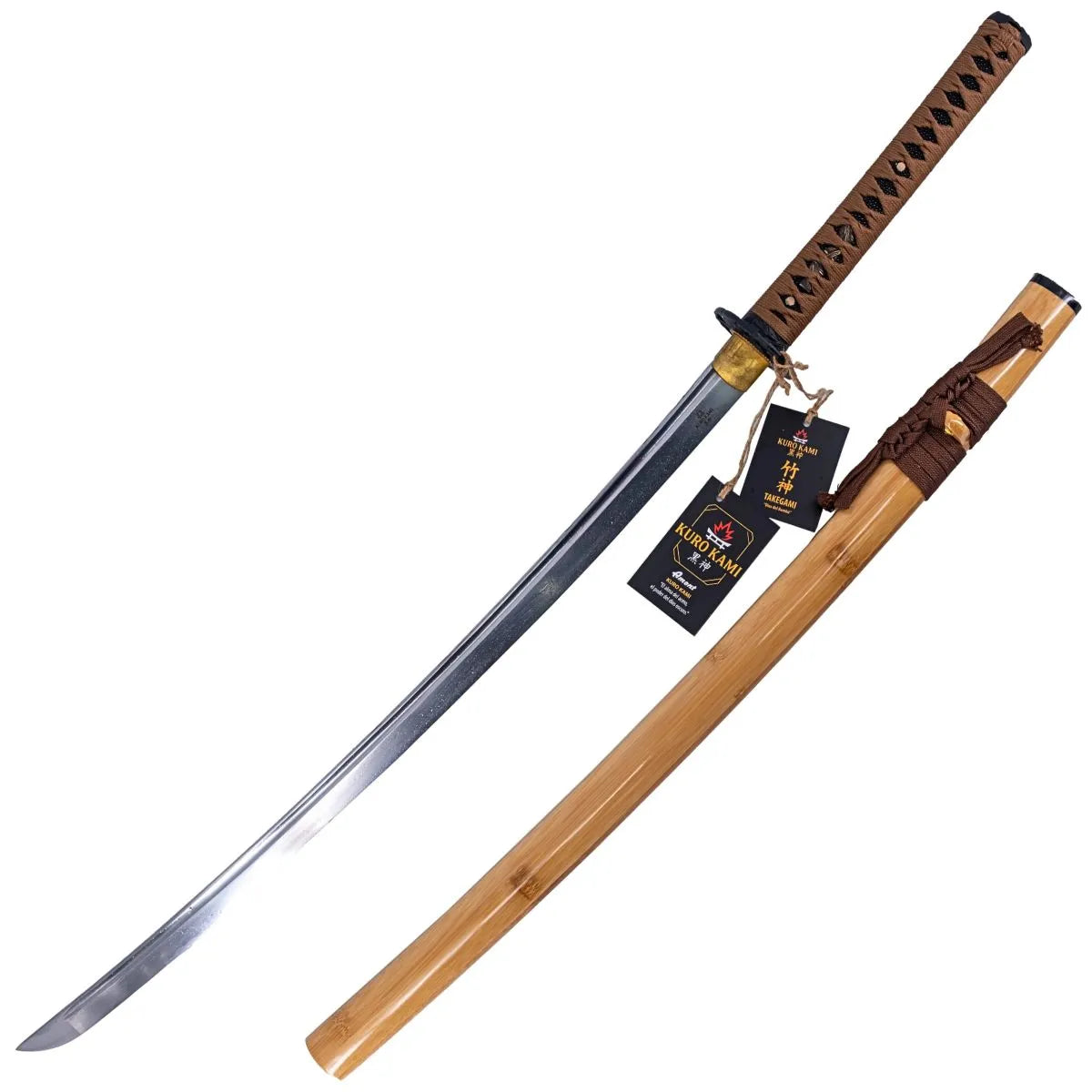 Katana Funcional Kuro Kami Takegami – Acero 1065 Certificado