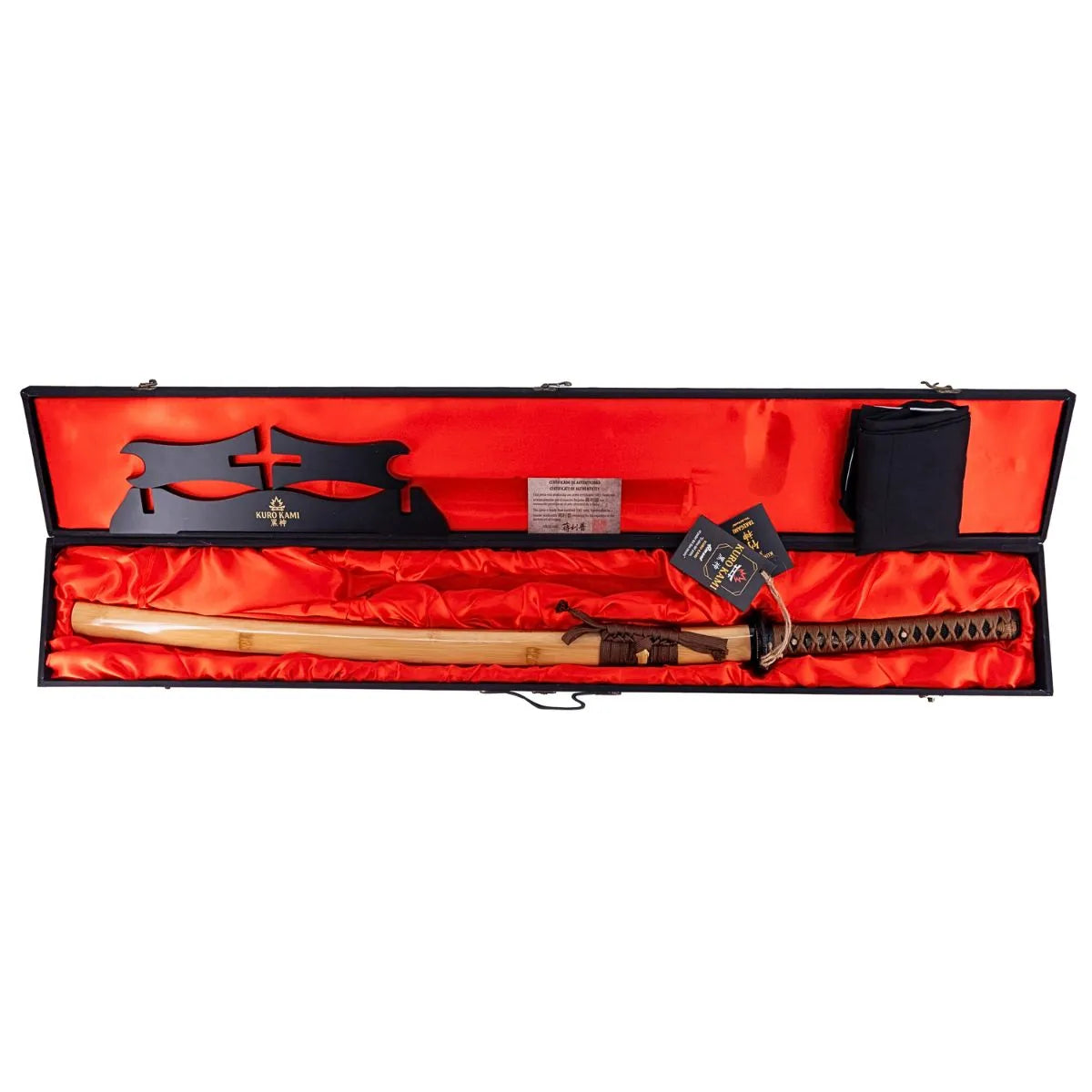 Katana Funcional Kuro Kami Takegami – Acero 1065 Certificado