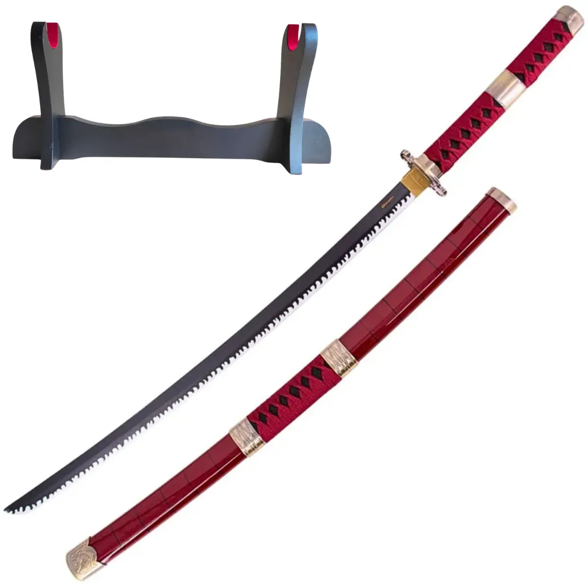 Katana Sandai Kitetsu con hoja de Bambú Zoro One piece - katanero básico