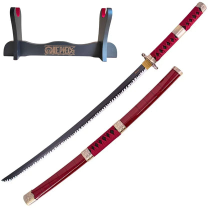 Katana Sandai Kitetsu con hoja de Bambú Zoro One piece - katanero One Piece