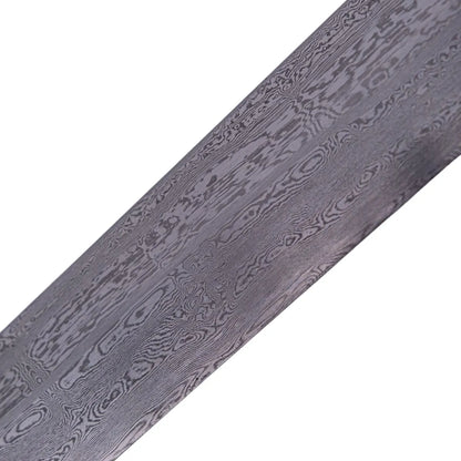 Katana Shirasaya Funcional Kuro Kami Sumi - Acero Damasco