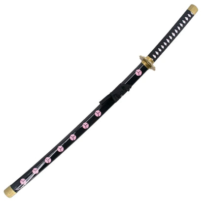 Imagen de Katana Sushui de Zoro de One Piece de bambú con luces Led S6051 parte de nuestra colección en Espadas y más, sitio oficial.