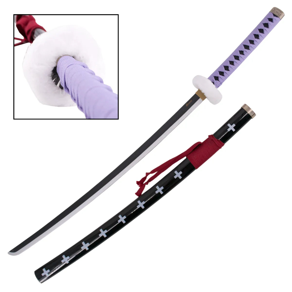 Katana Trafalgar Law hoja bambú One Piece 100cm