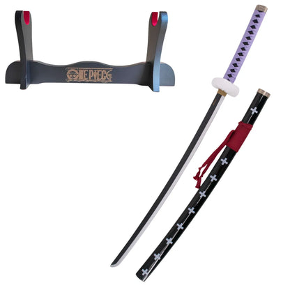 Katana Trafalgar Law hoja bambú One Piece 100cm, katanero personalizado