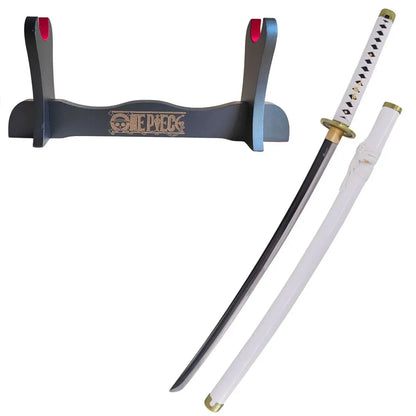 Katana Wado Ichimonji de Zoro Réplica Funcional Blanca