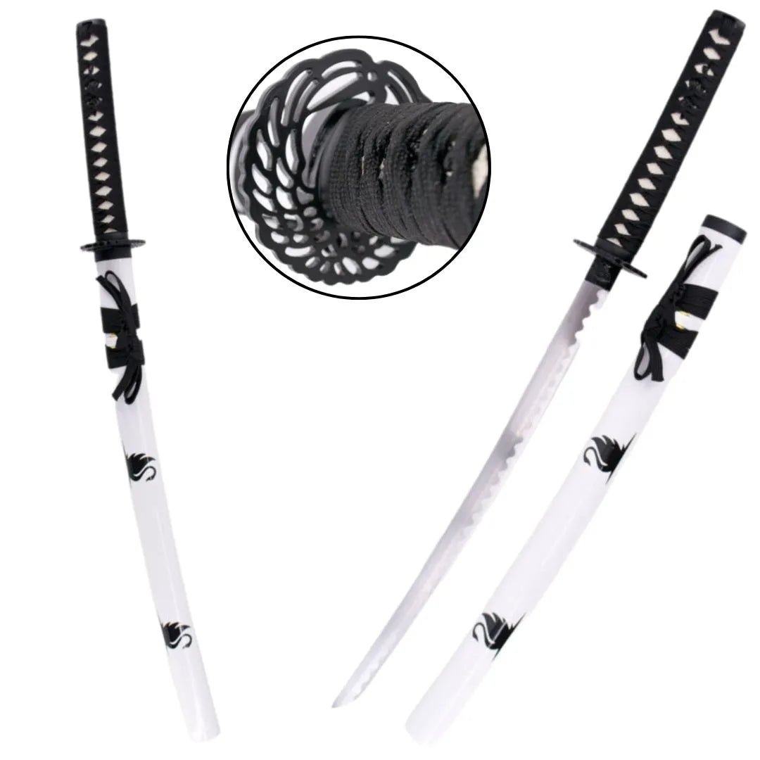 Katana Wakizashi Cisne Negro de Acero