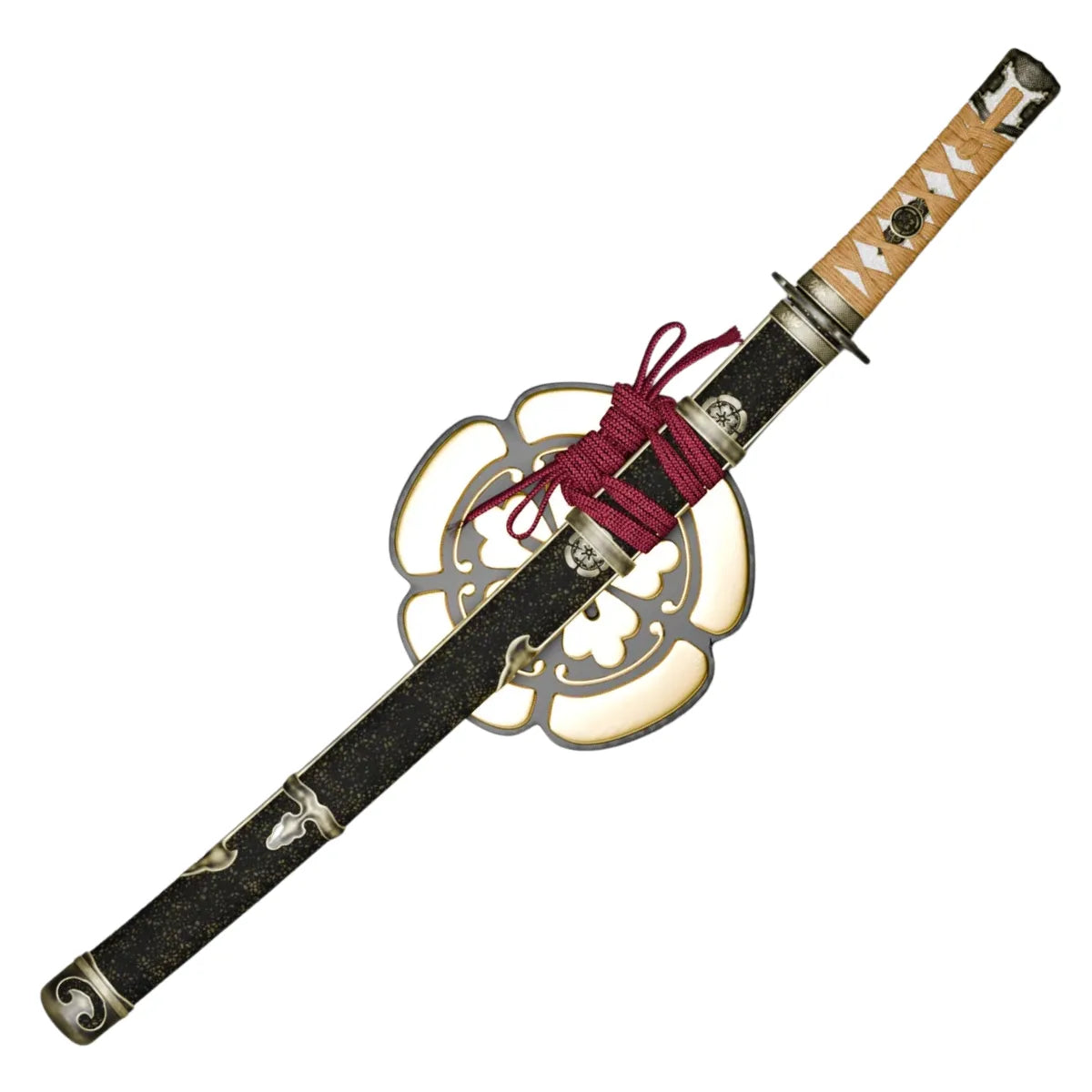 Imagen de Katana Wakizashi de Yasuke Assassin's Creed Shadows - Réplica Oficial. Parte de nuestra colección en Espadas y Más, sitio oficial.