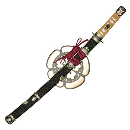 Imagen de Katana Wakizashi de Yasuke Assassin's Creed Shadows - Réplica Oficial. Parte de nuestra colección en Espadas y Más, sitio oficial.