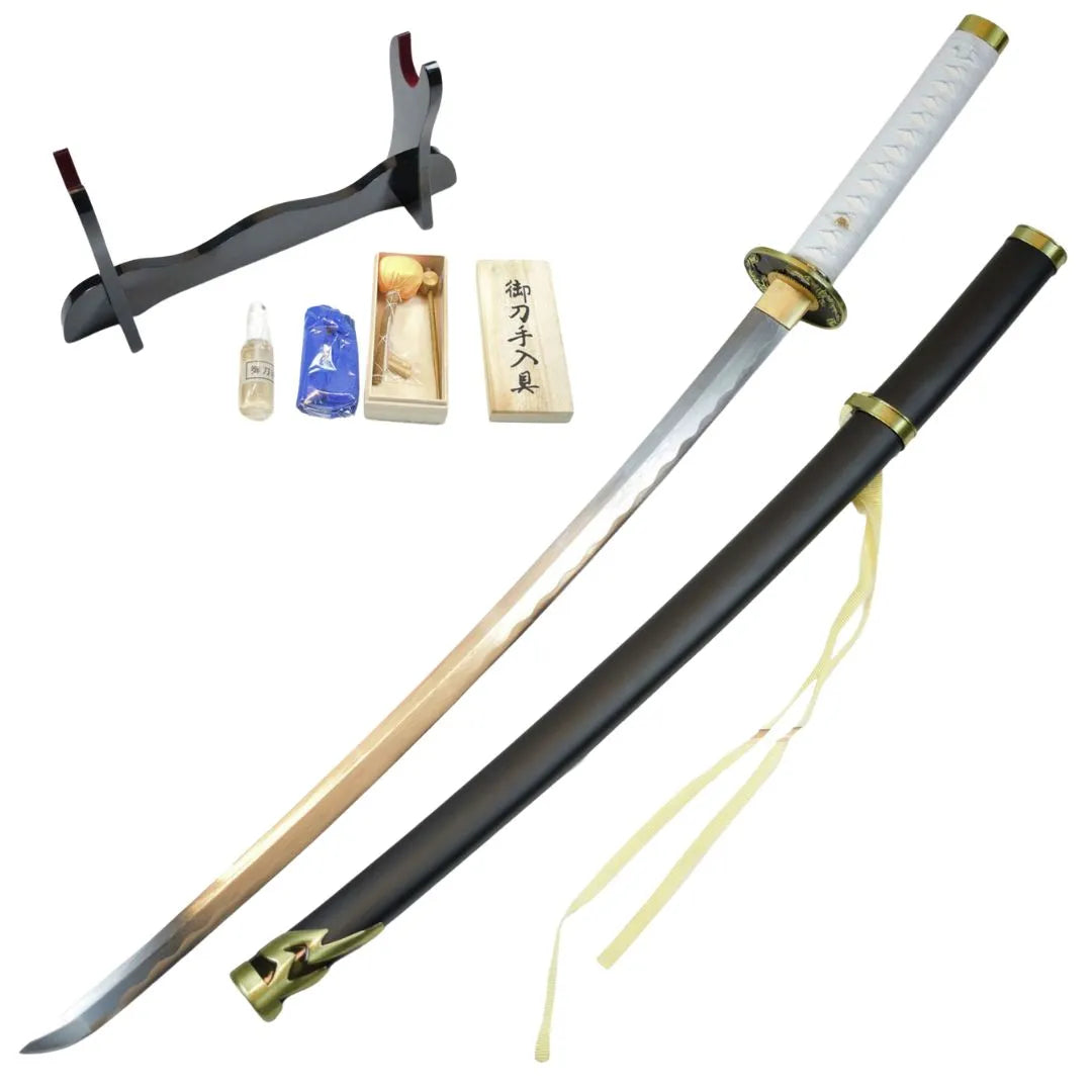 Katana Yamato de Vergil Devil May Cry funcional afilada de acero de damasco 41510