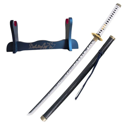 Katana Decorativa Yamato de Vergil de Devil May Cry de Bambú con luces Led