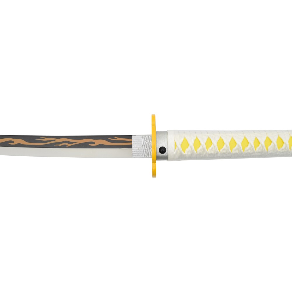 Imagen de Katana de zenitsu con luces Led y hoja de acero zs653gd parte de nuestra colección en Espadas y más, sitio oficial.