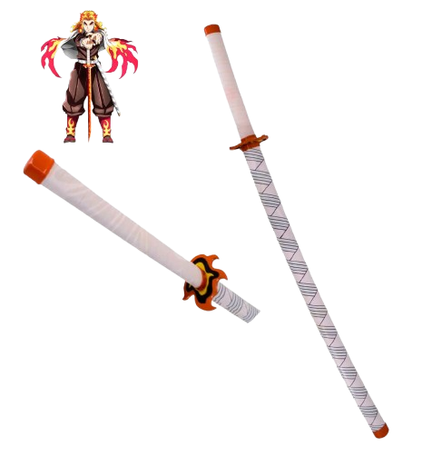 funda Katana Rengoku FUNCIONAL afilada Demon Slayer
