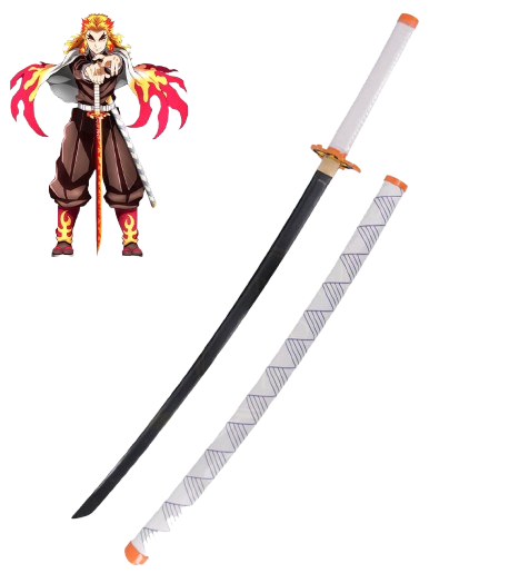 Katana Rengoku FUNCIONAL afilada Demon Slayer