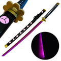 Imagen de Katana Sushui de Zoro de One Piece de bambú con luces Led S6051 parte de nuestra colección en Espadas y más, sitio oficial.