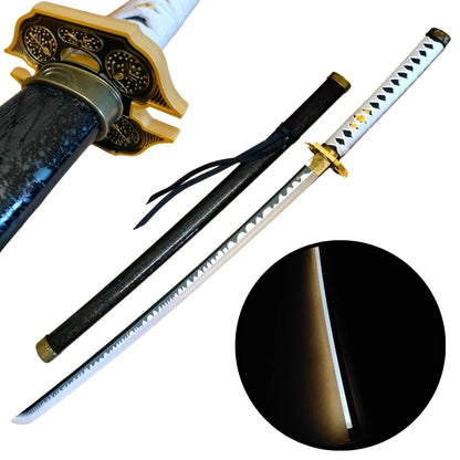 Imagen de Katana Yamato de Vergil de Devil May Cry de bambú con luces led S6055 parte de nuestra colección en Espadas y más, sitio oficial.