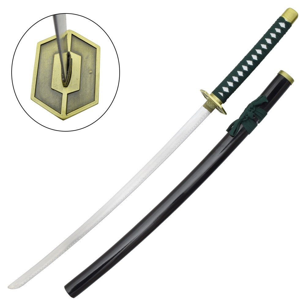 Imagen de Katana Zanpakuto Kyoka - Suigetsu de Sosuke Aizen de Bleach parte de nuestra colección en Espadas y más, sitio oficial.