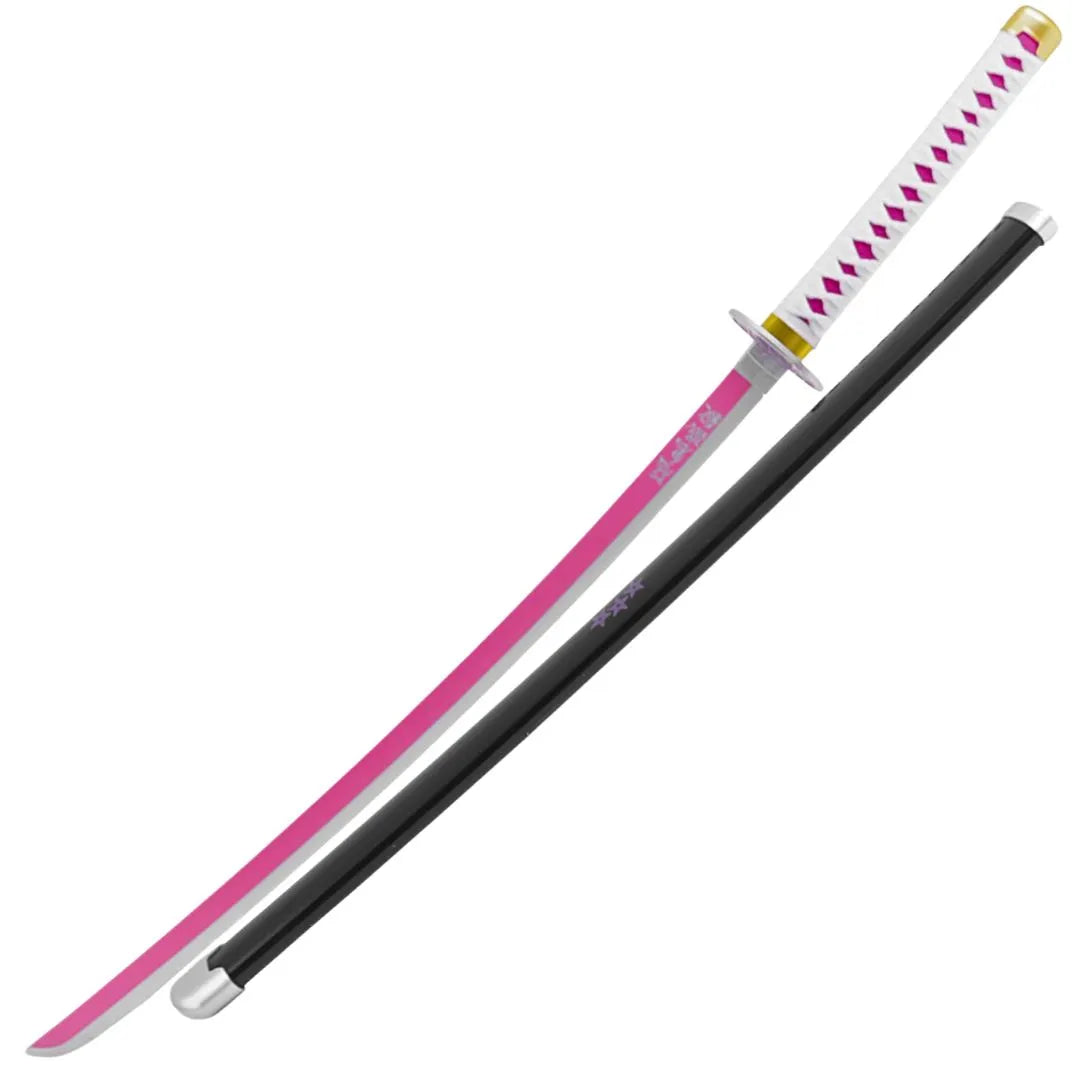 Katana de Kanao Tsuyuri con hoja de madera de bambú Demon Slayer Kimetsu no Yaiba