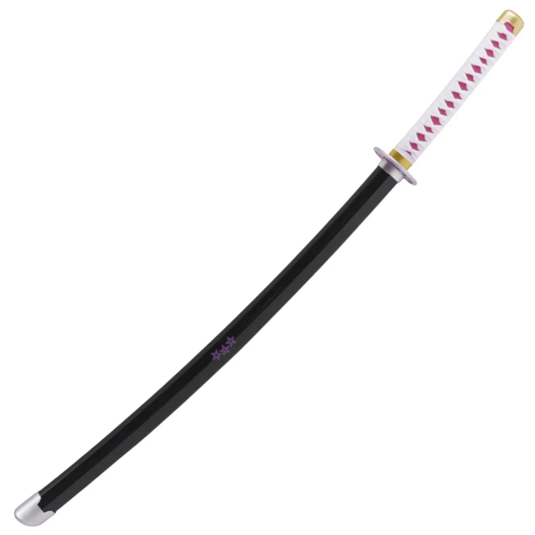 Katana de Kanao Tsuyuri con hoja de madera de bambú Demon Slayer Kimetsu no Yaiba
