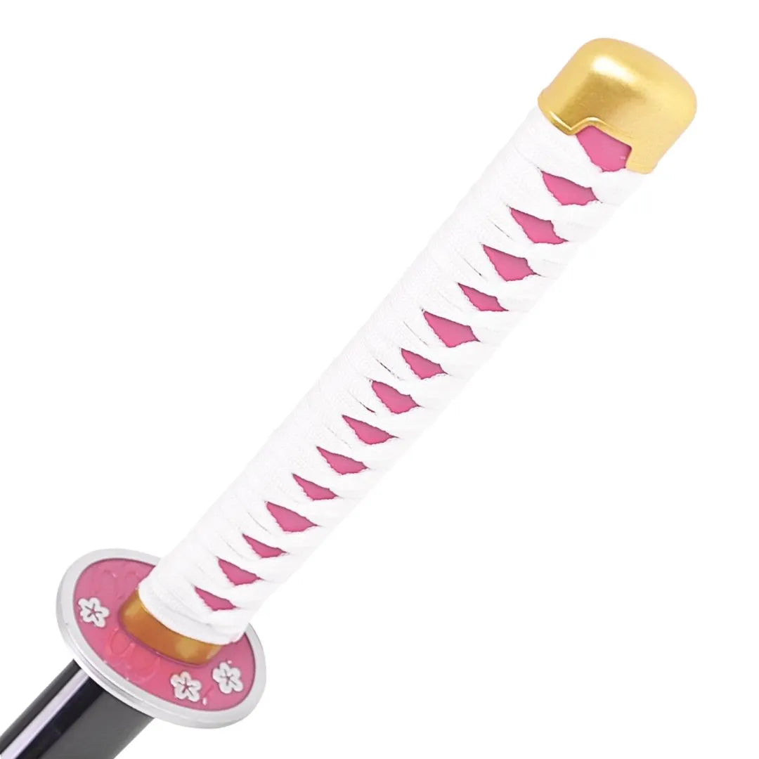 Katana de Kanao Tsuyuri con hoja de madera de bambú Demon Slayer Kimetsu no Yaiba