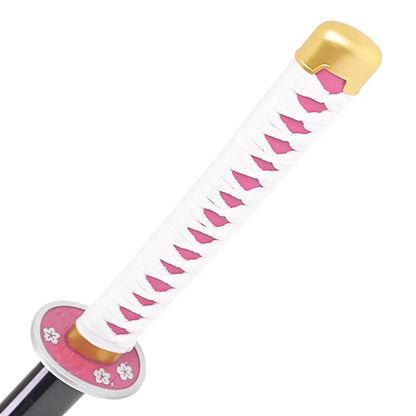 Katana de Kanao Tsuyuri con hoja de madera de bambú Demon Slayer Kimetsu no Yaiba