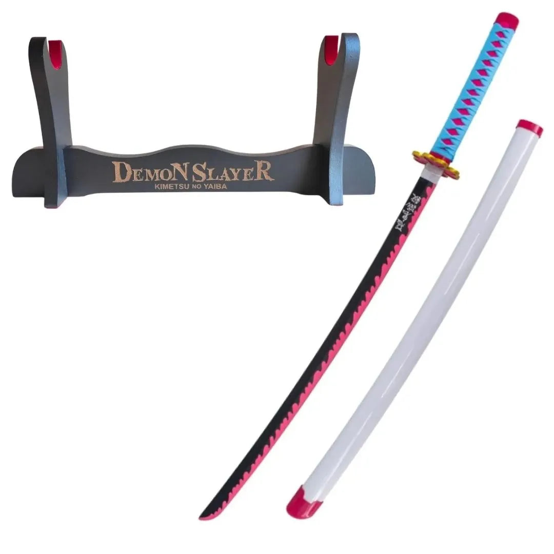 Katana de Mitsuri Kanroji con hoja de madera de bambú Kimetsu no Yaiba Demon Slayer