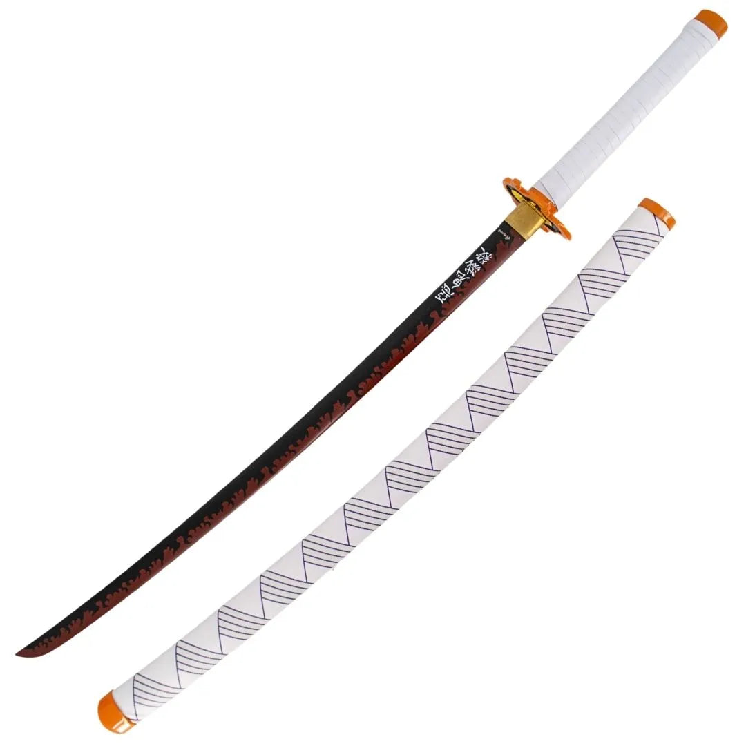 Katana de Rengoku FUNCIONAL afilada Kimetsu no Yaiba Demon Slayer