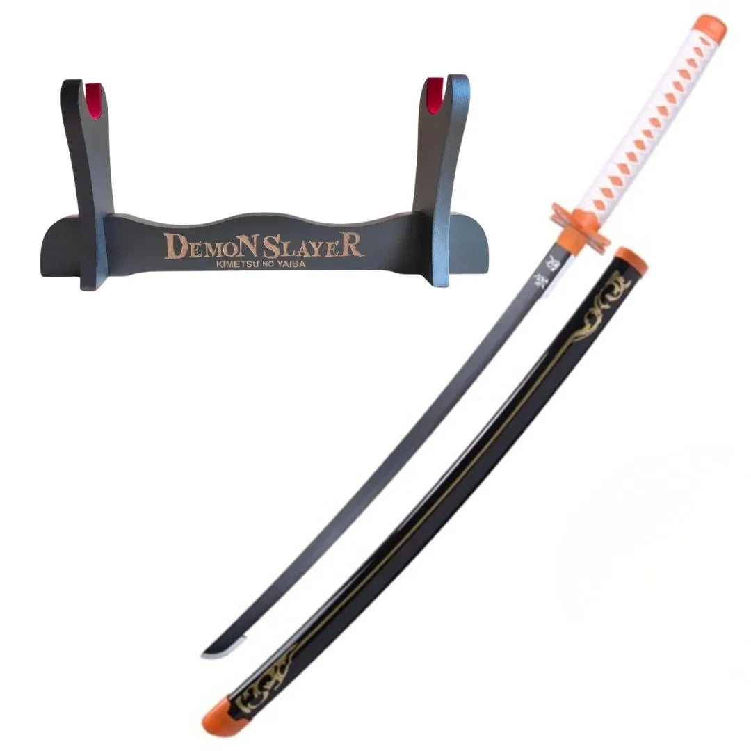 Katana de Shinobu Kocho con hoja de bambú  Kimetsu no Yaiba